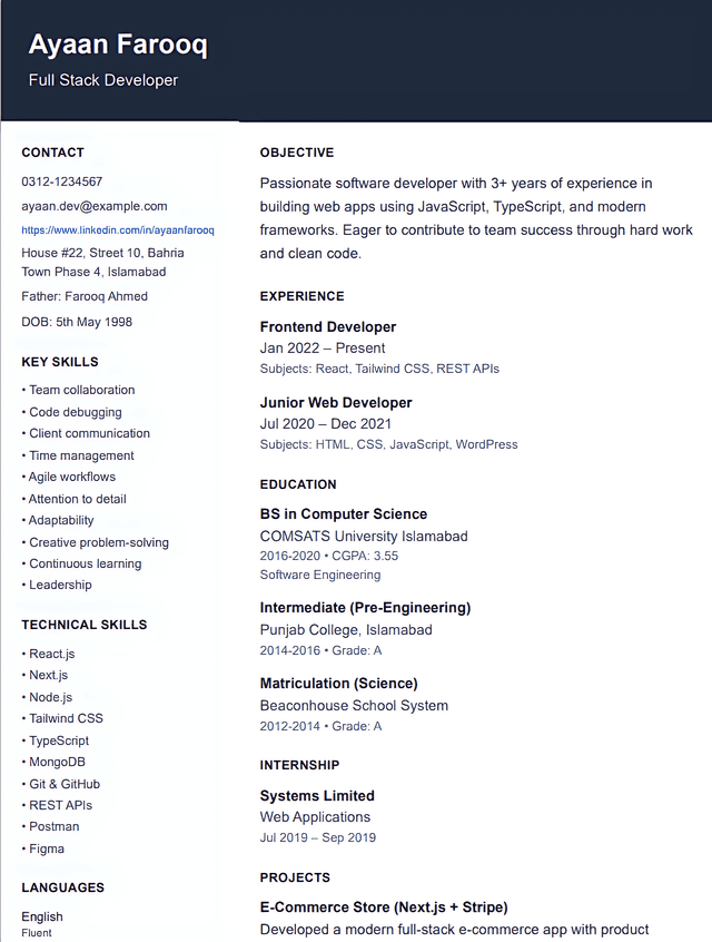 Business Professional